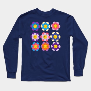 smile flower Long Sleeve T-Shirt